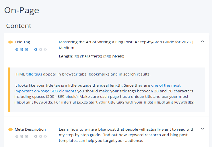 woorank chrome extension for seo
